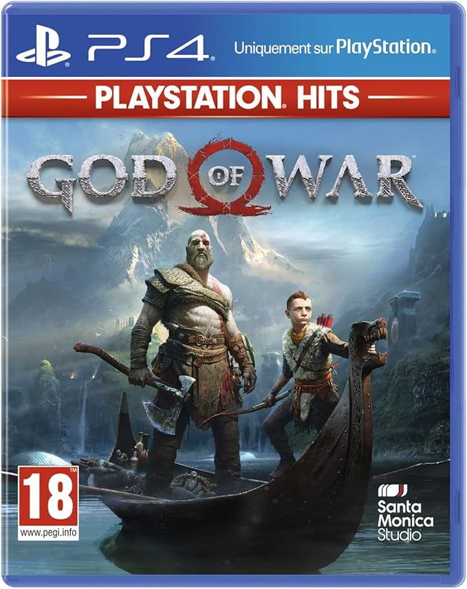 Sony, God Of War PS4, 1 Joueur, Version Physique avec CD, En Français, PEGI 18+, Jeu pour PlayStation 4