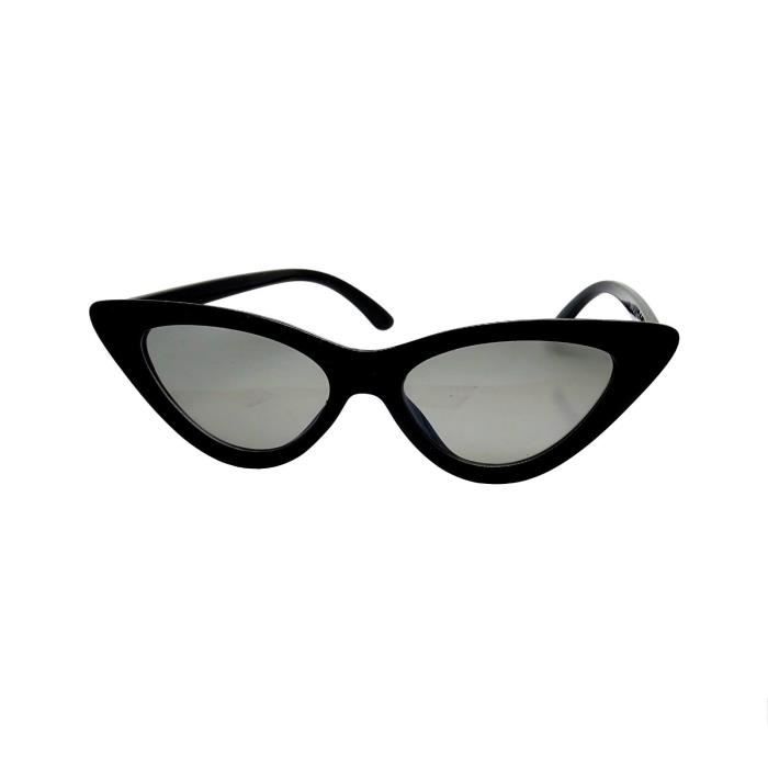 Lunettes Soleil Femme Cat eyes Œil de chat Pointu
