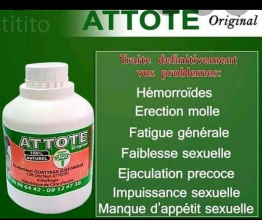 Attote 100% naturel